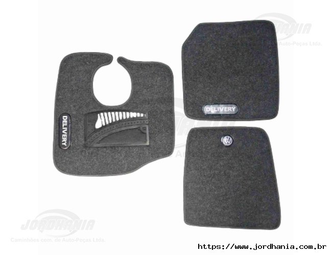 23B863711 - TAPETE VW NOVO DELIVERY MAN/AUT CARPETE C/ VIES JG 3 PCS