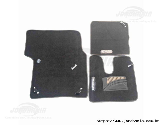 2V3863711 - TAPETE VW METEOR CARPETE C / VIES JG 3 PCS